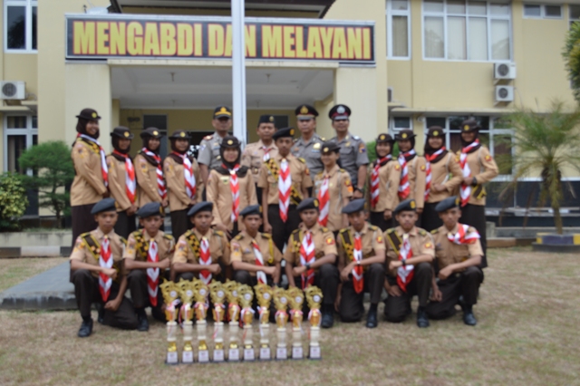 Saka Bhayankara Polres Banyumas Tebaik di Persabhara Jateng