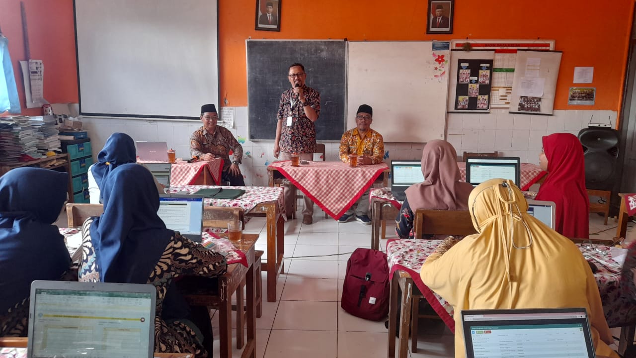 Urgensi E-Raport, Empat Gugus di Ajibarang Serentak Selenggarakan Sosialisasi