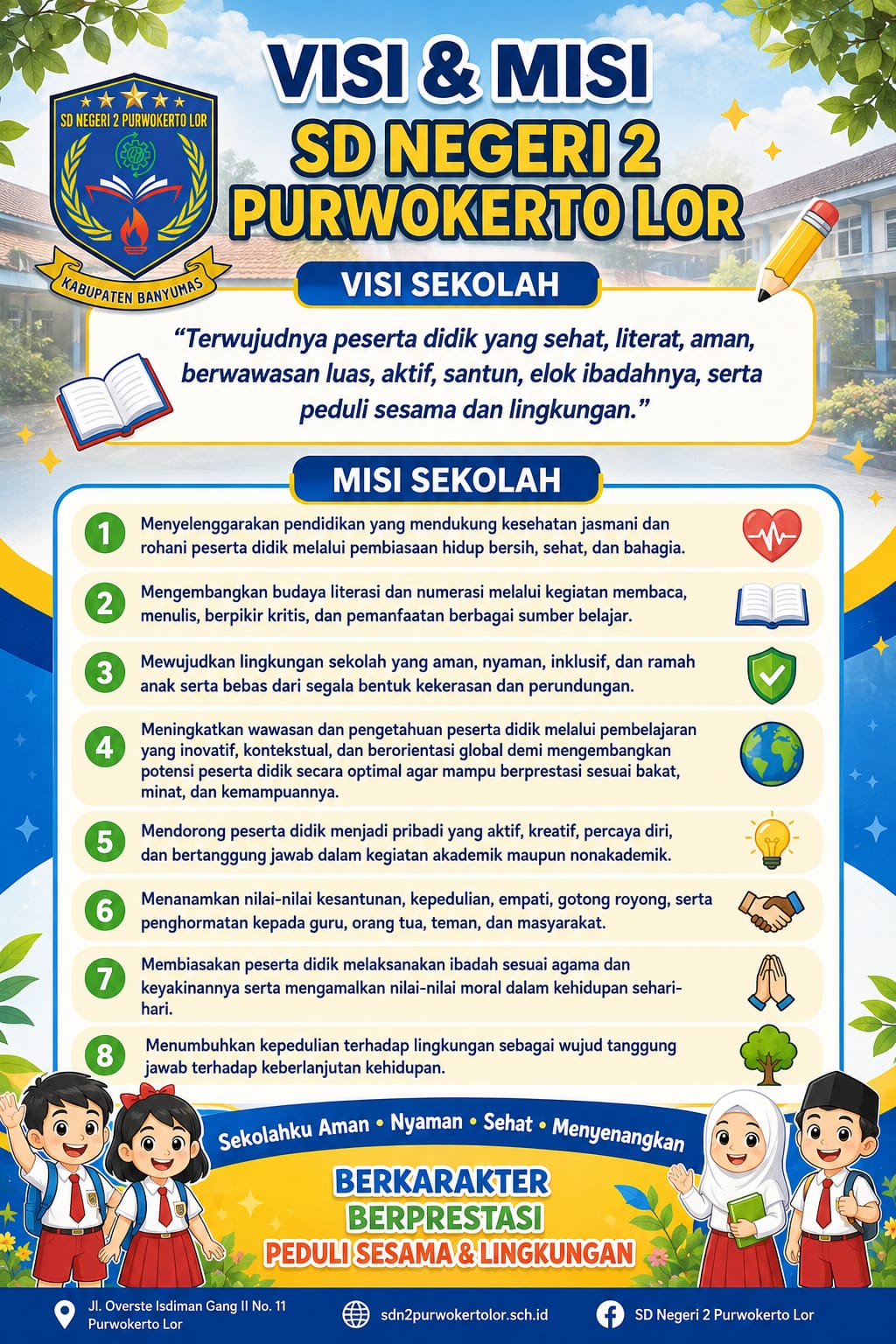VISI MISI SEKOLAH