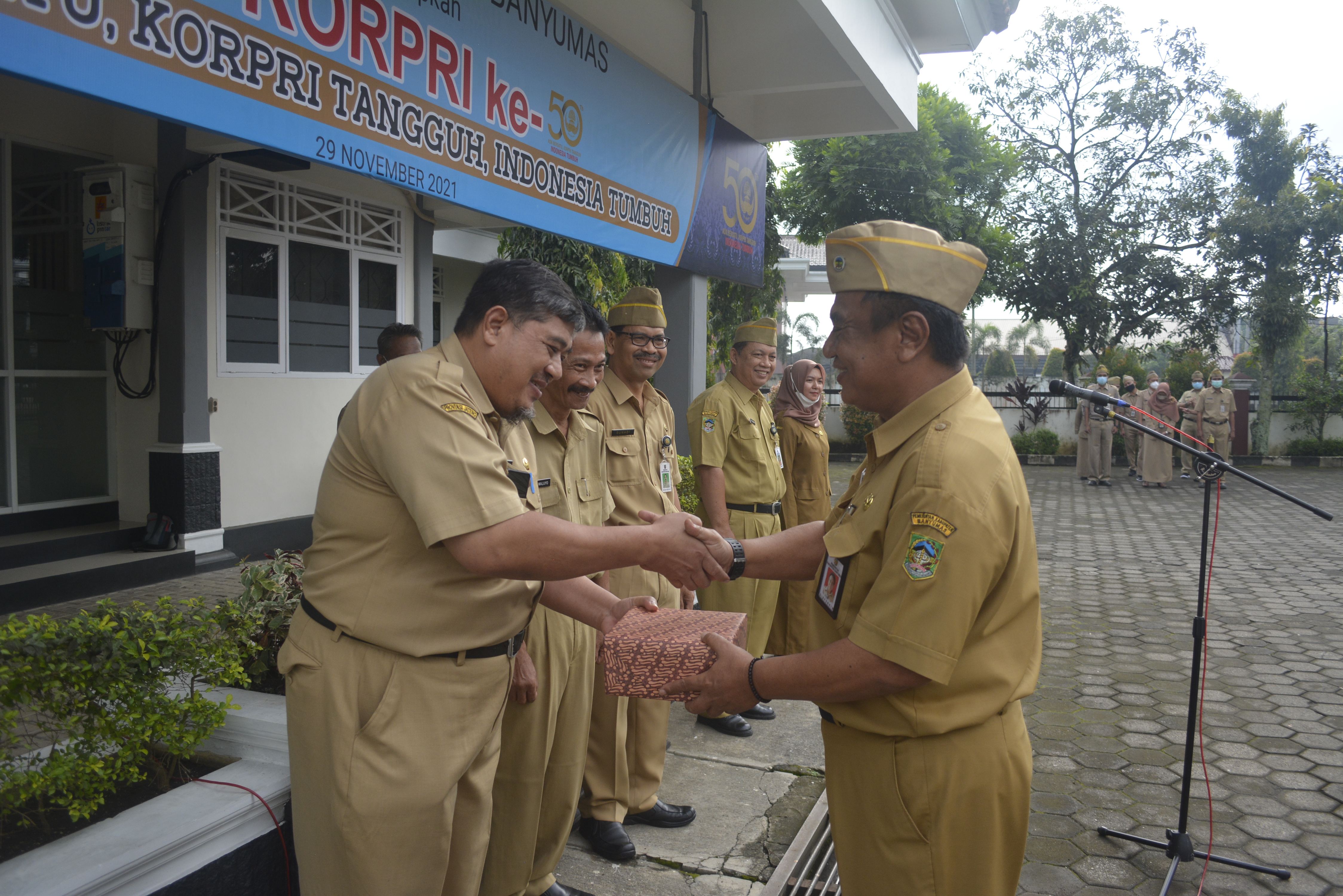 Lepas Sambut Pegawai Dinas Perumahan dan Kawasan Permukiman Kabupaten Banyumas