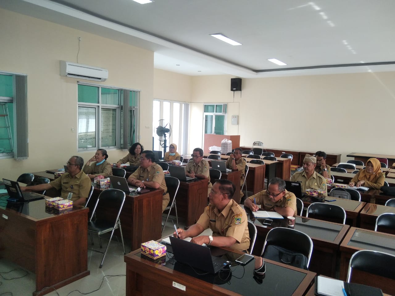 Tanggap Perubahan, Bidang Pembinaan SMP Dindik Banyumas Adakan Pemantapan E-Raport