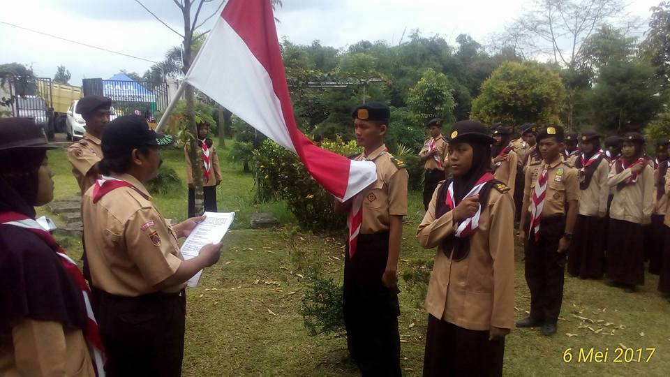 Anggota Saka Kalpataru Ranting Ajibarang Dilantik