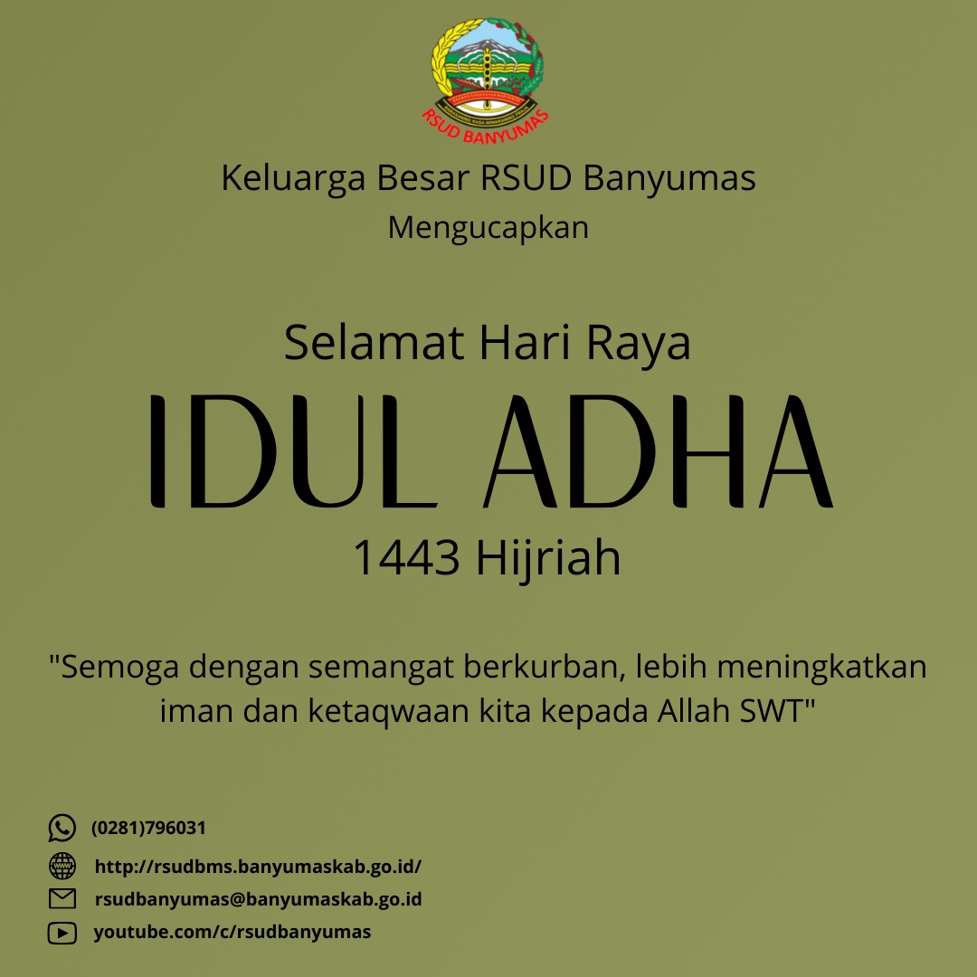 Selamat Hari Raya Idul Adha 1443 H