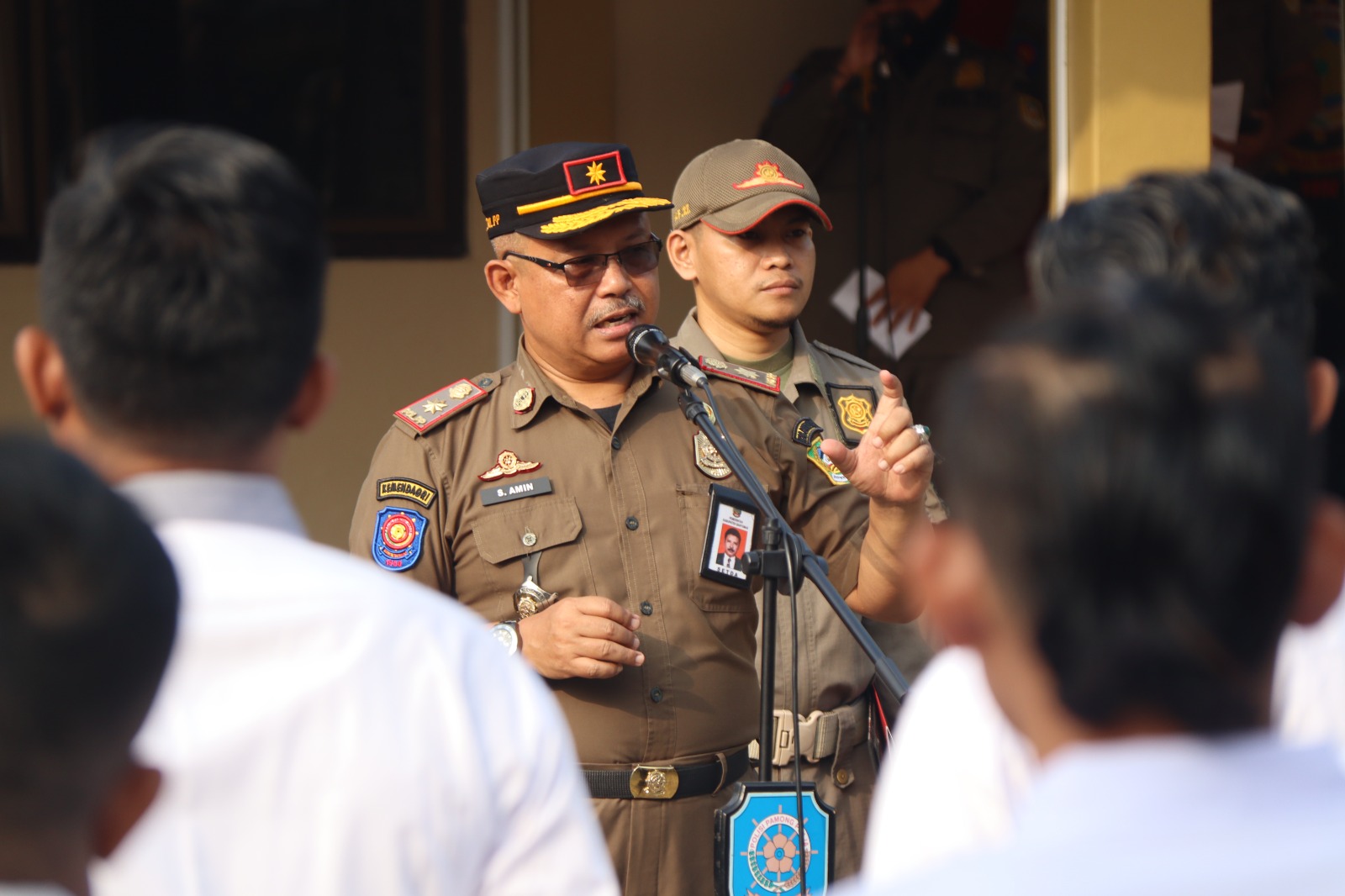 Apel Pagi Rutin Satpol PP Kabupaten Banyumas