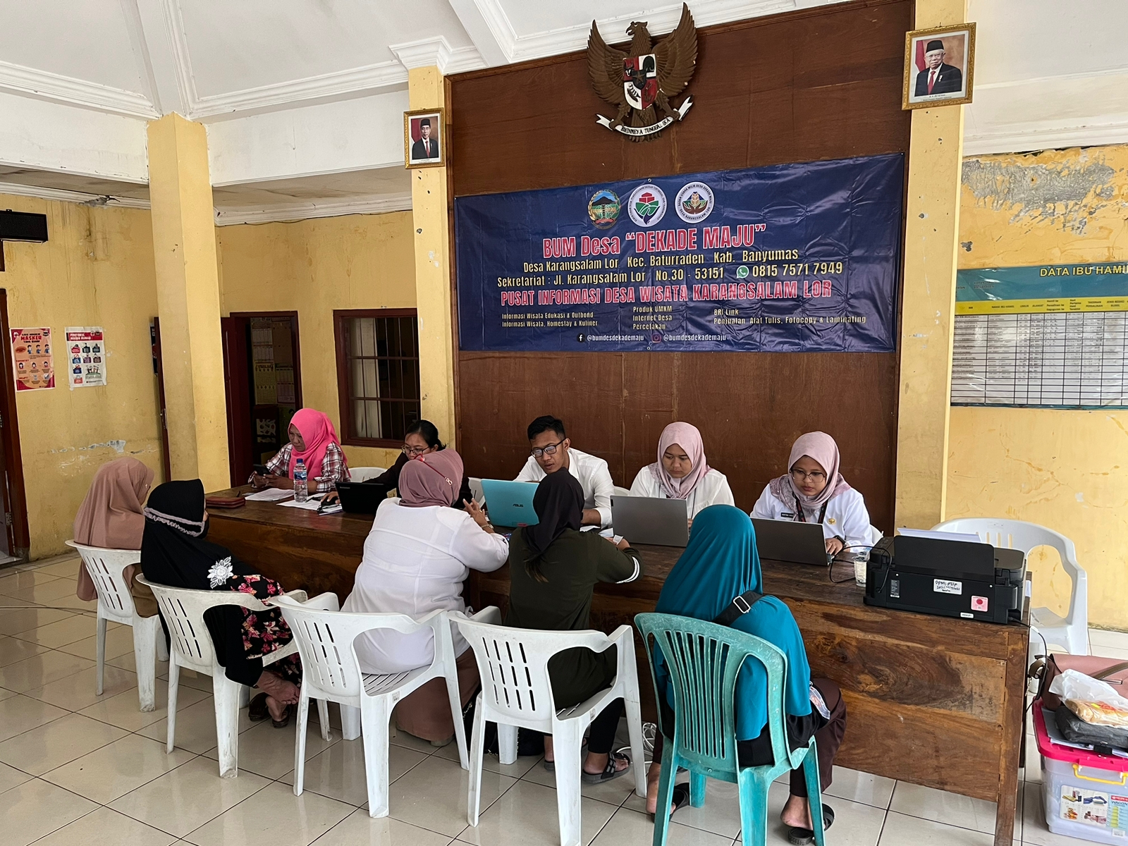 DPMPTSP Kabupaten Banyumas Memfasilitasi BUMDesa Dekade Maju Karangsalam Lor, Kecamatan Baturraden