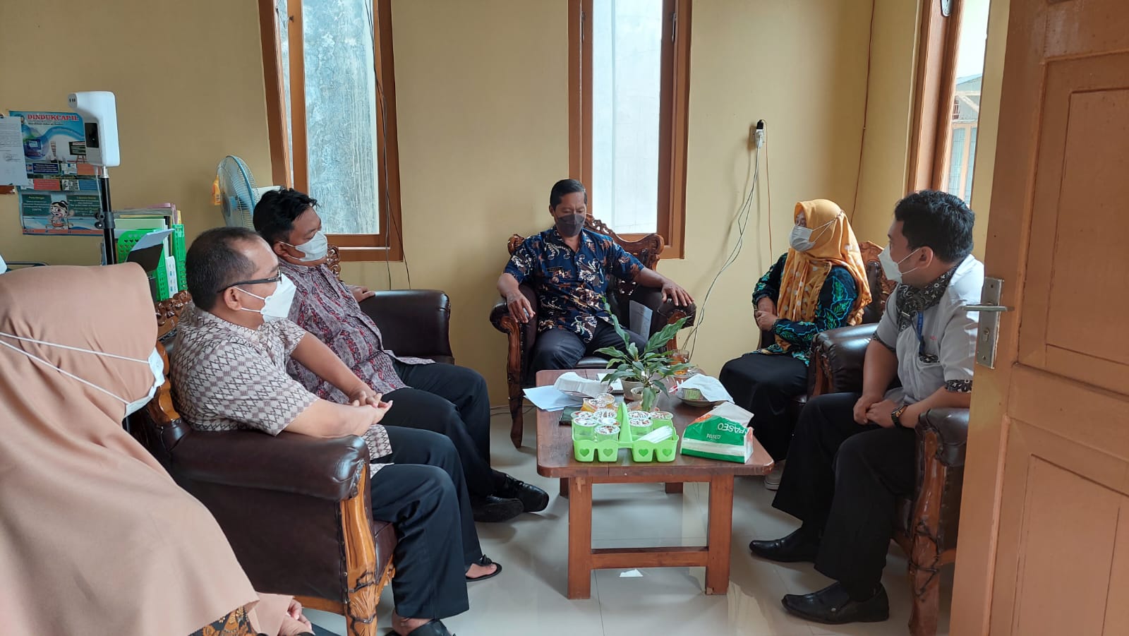 Rapat Koordinasi Persiapan Update Administrasi Kependudukan di wilayah Desa Purbadana