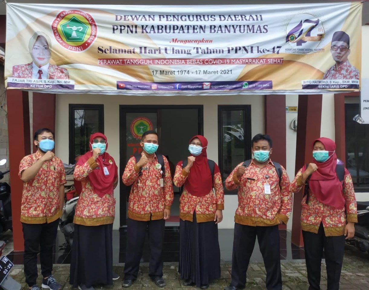 19 PERAWAT RSUD AJIBARANG MENGIKUTI UJI KOMPETENSI JABATAN FUNGSIONAL PERIODE APRIL 2021