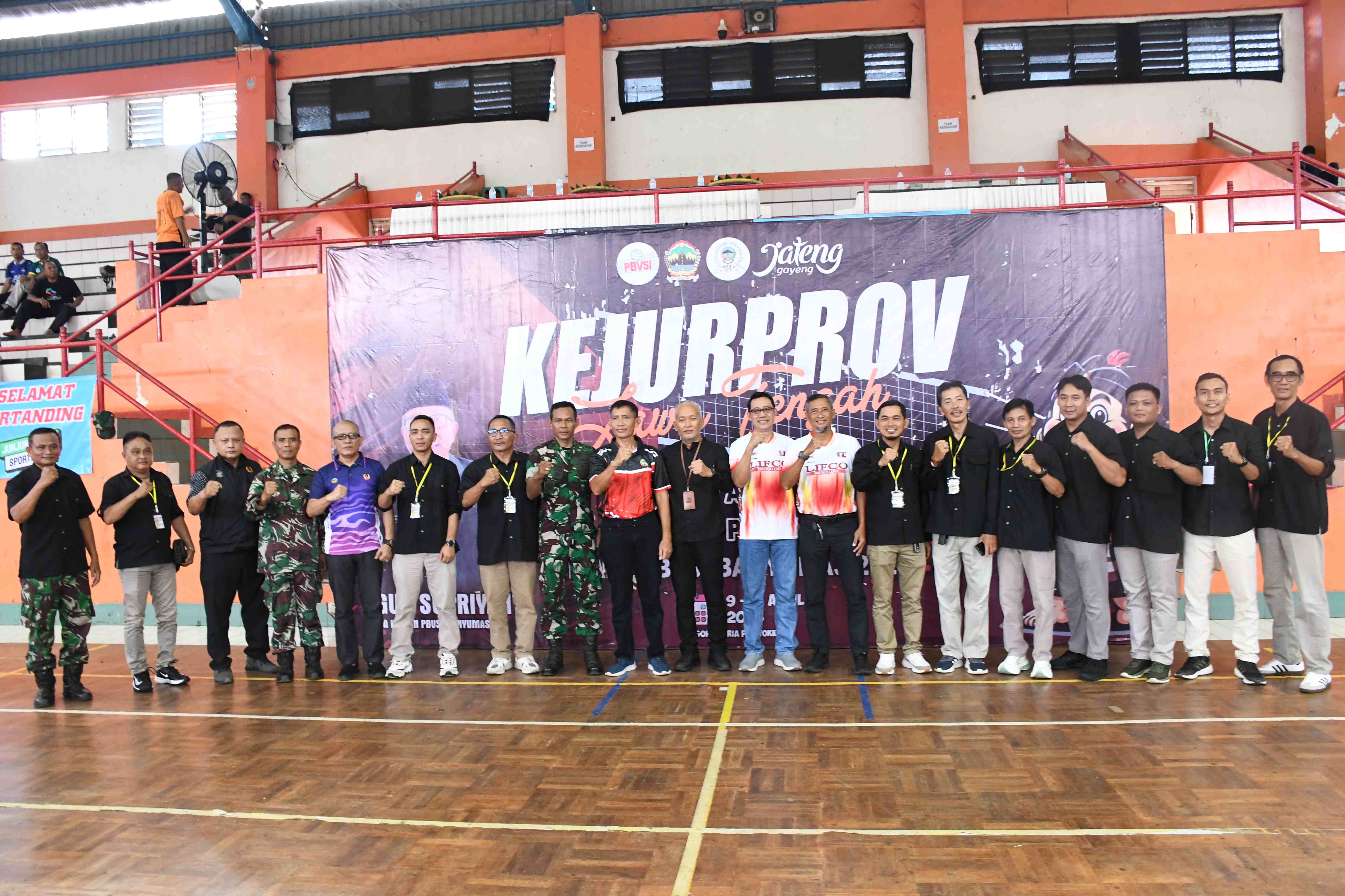 Kejurprov Bola Voli U-18 Tingkat Jawa Tengah Tahun 2026 Digelar di Sasana Krida Raga Satria Purwokerto