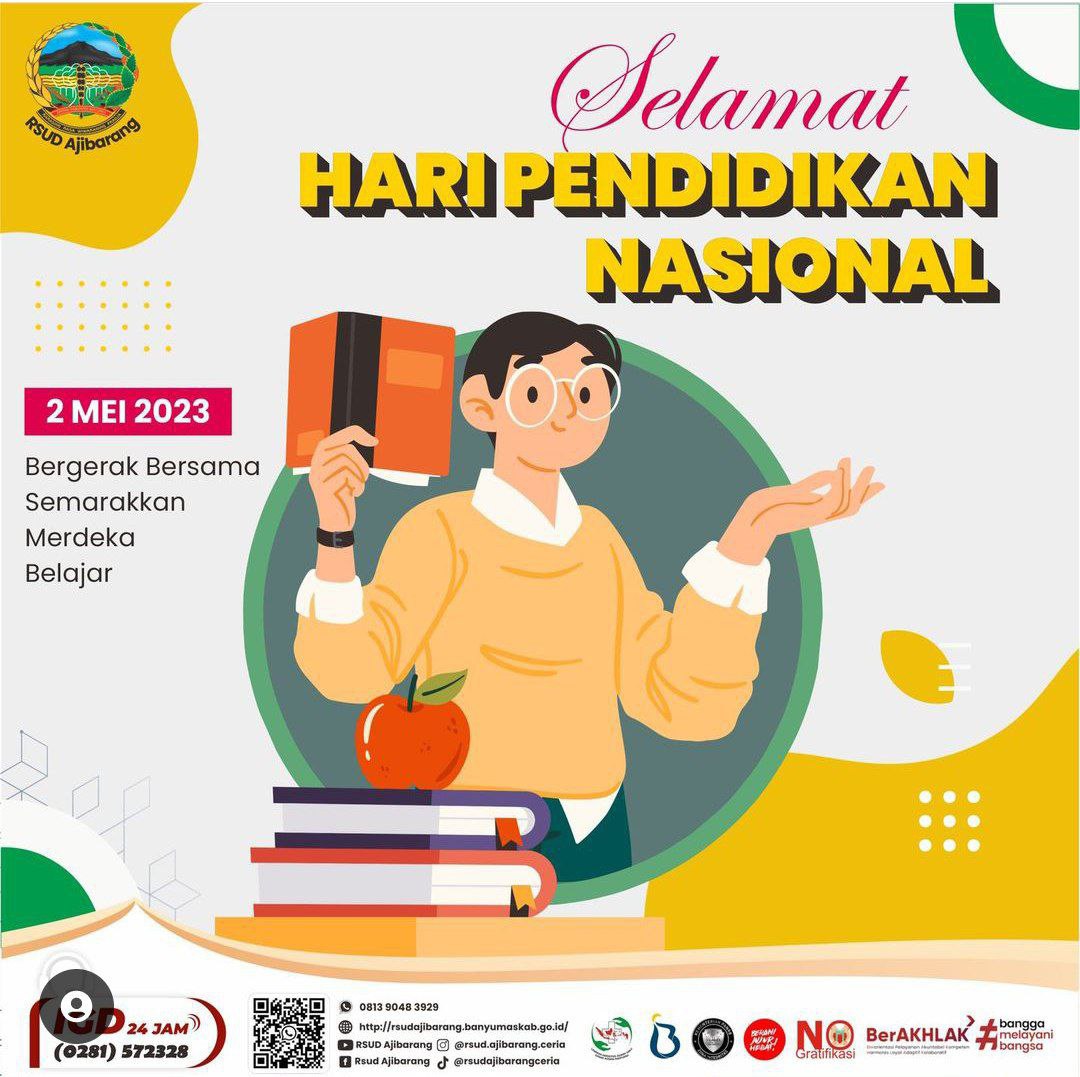 SELAMAT HARI PENDIDIKAN NASIONAL || 2 MEI 2023