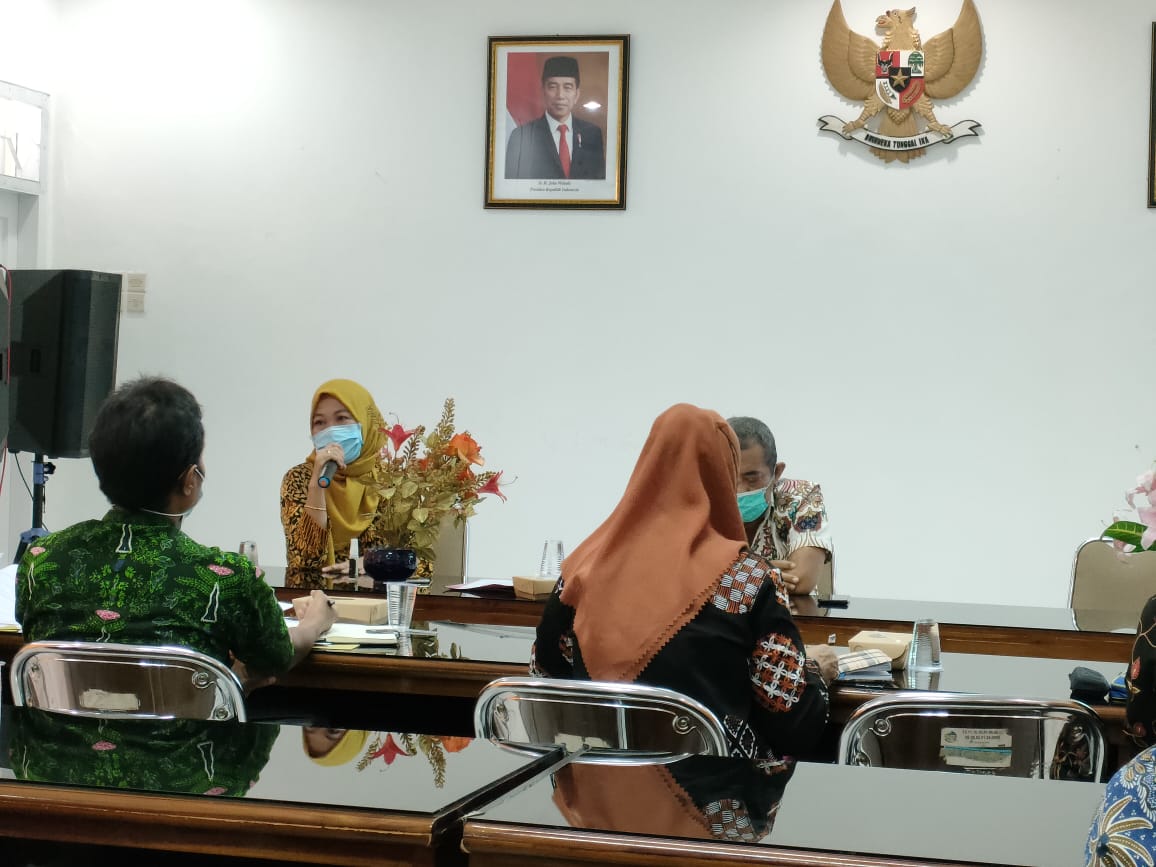 Rapat Persiapan Verifikasi Lapangan Evaluasi KLA Tahun 2021