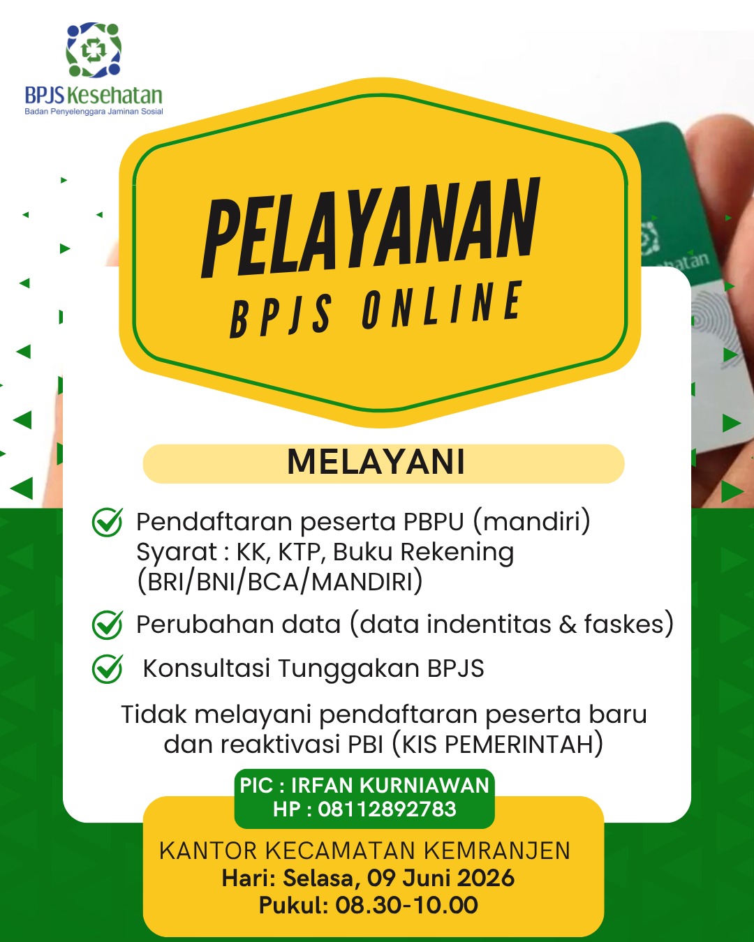 Pelayanan BPJS Online 