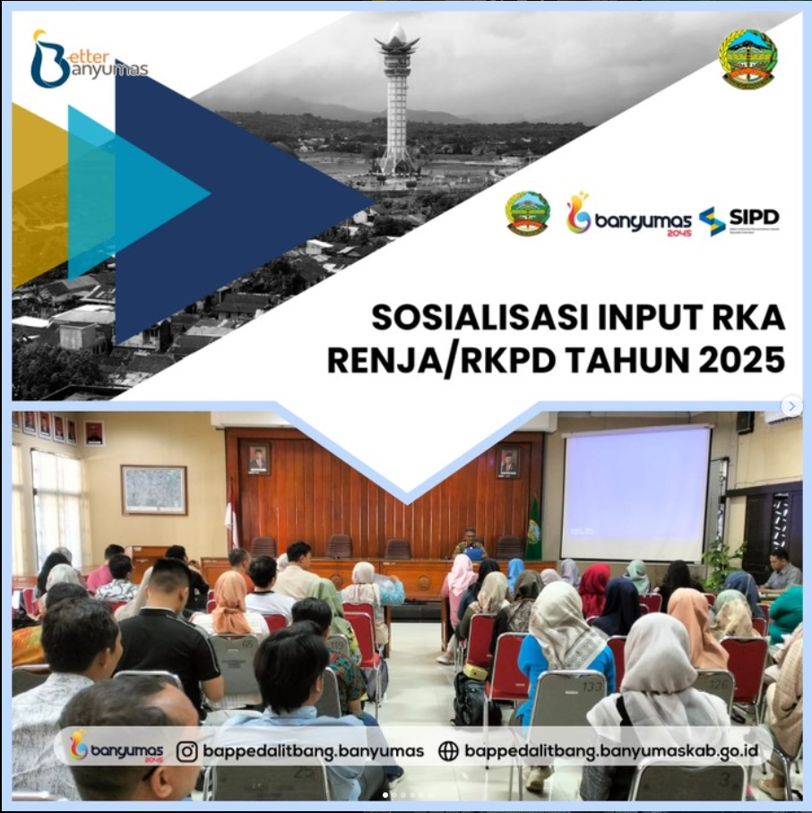 SOSIALISASI INPUT RKA RANJA ATAU RKPD TAHUN 2025