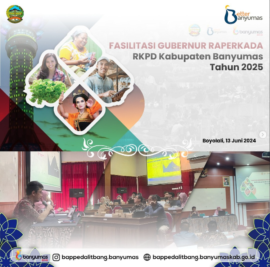 FASILITASI GUBERNUR RAPERKADA RKPD KABUPATEN BANYUMAS TAHUN 2025