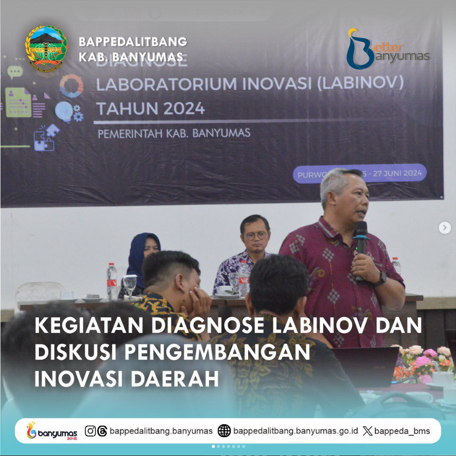 KEGIATAN DIAGNOSE LABINOV DAN DISKUSI PENGEMBANGAN INOVASI DAERAH 