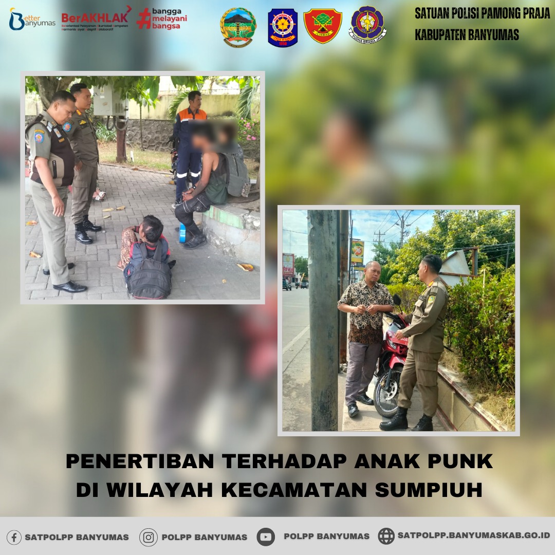 Penertiban Terhadap Anak Punk di Wilayah Kecamatan Sumpiuh