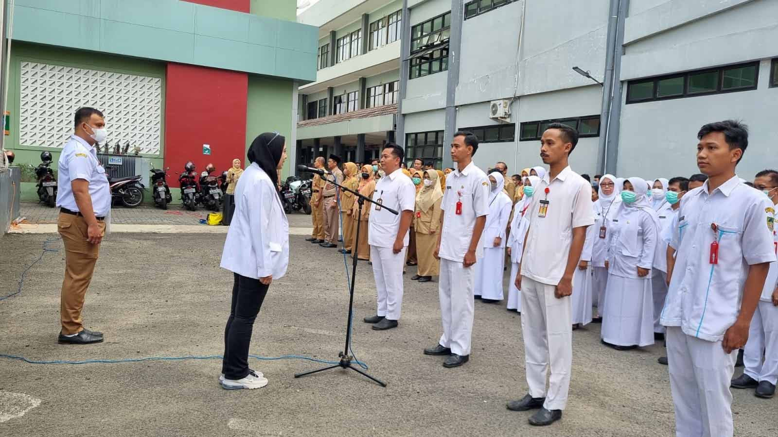 Dokter Ririn Didapuk Jadi Pengawas Apel Hari Kesehatan Jiwa Sedunia Tingkat RSUD Banyumas