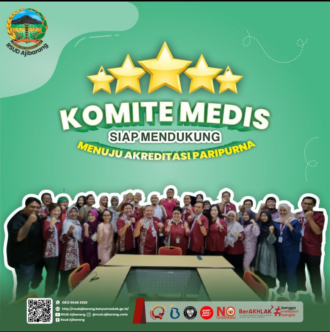 KOMITE MEDIS SIAP MENDUKUNG MENUJU AKREDITASI PARIPURNA