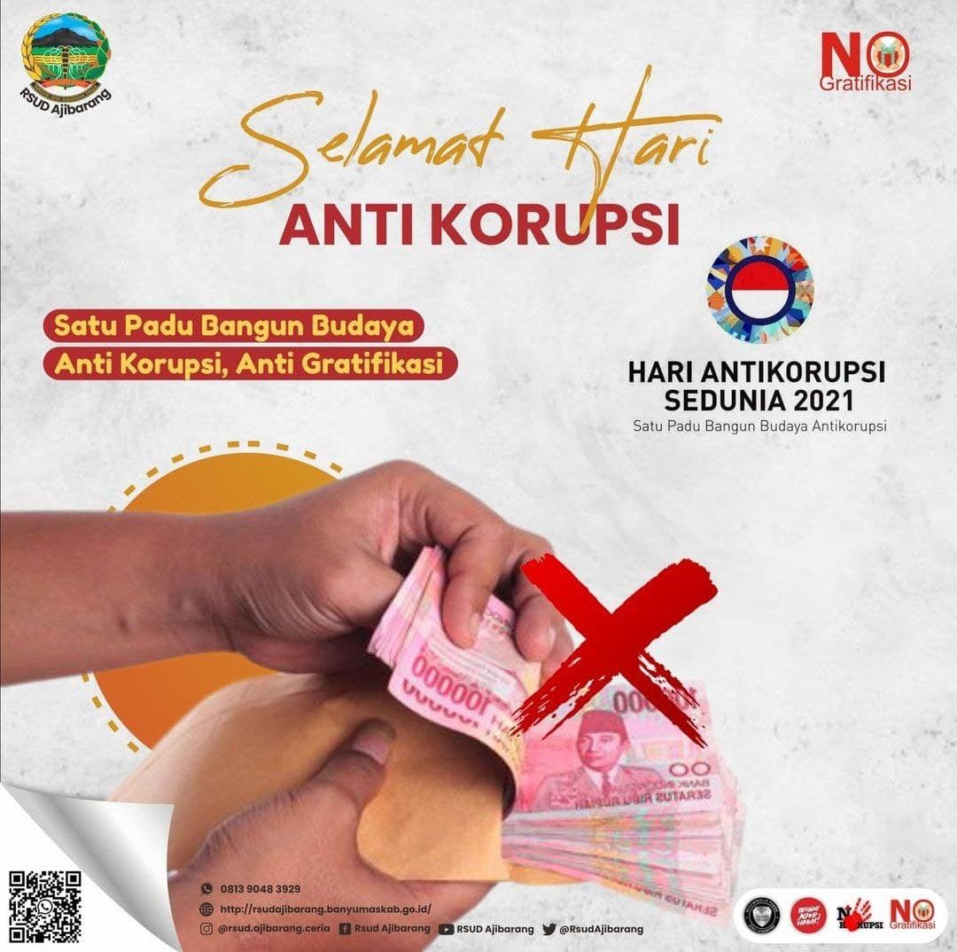 SELAMAT HARI ANTI KORUPSI SEDUNIA 2021