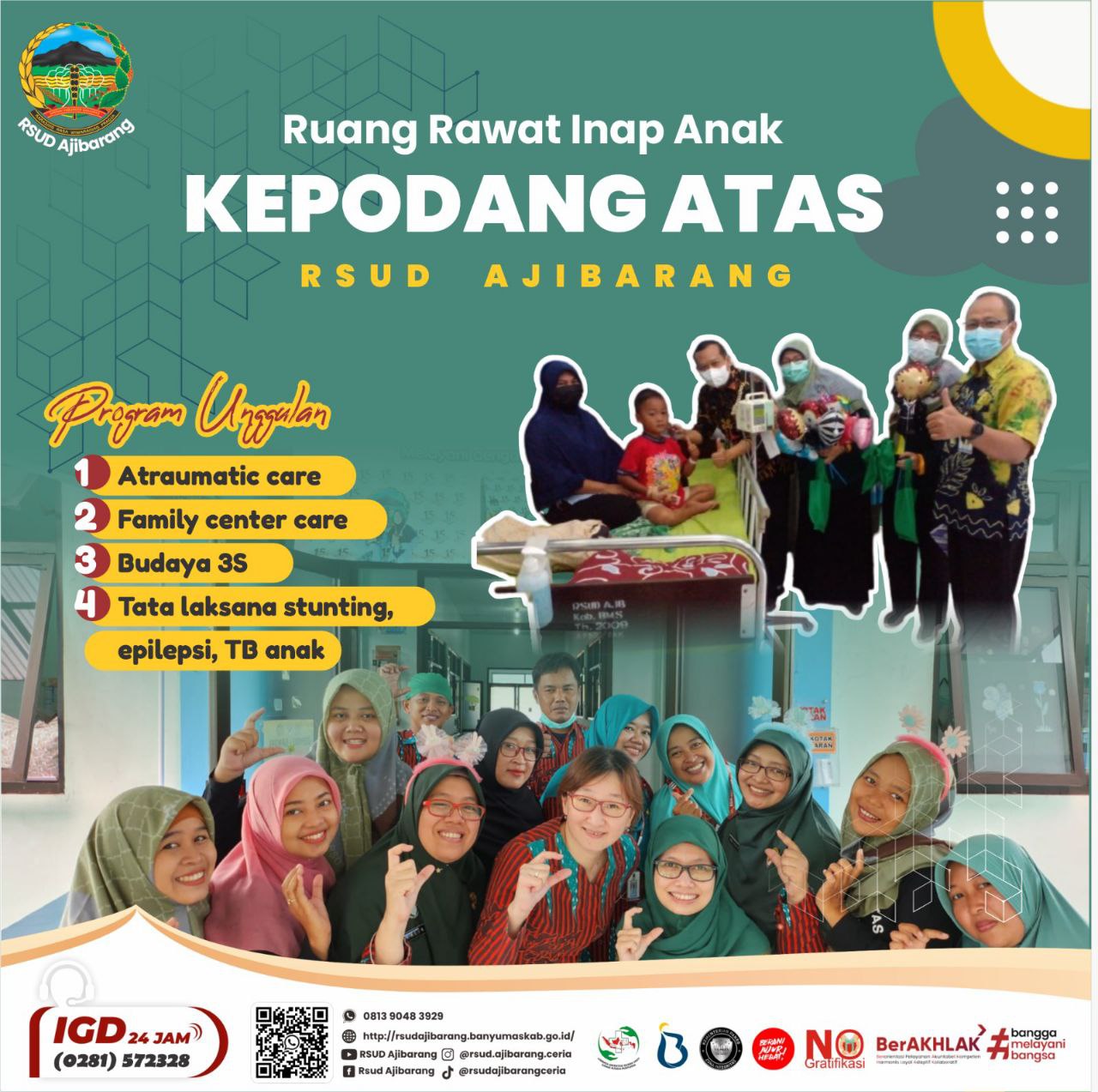 RUANG RAWAT INAP ANAK || RSUD AJIBARANG