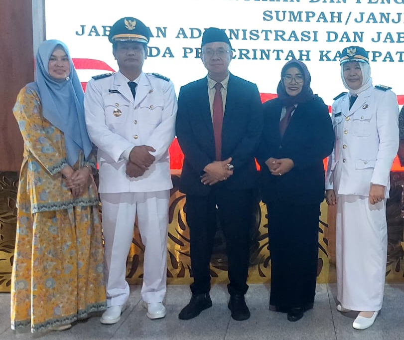 Pisah Sambut Camat dan Sekretaris Kecamatan Lumbir