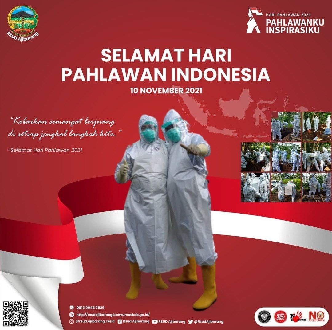 SELAMAT HARI PAHLAWAN INDONESIA 10 NOVEMBER 2021