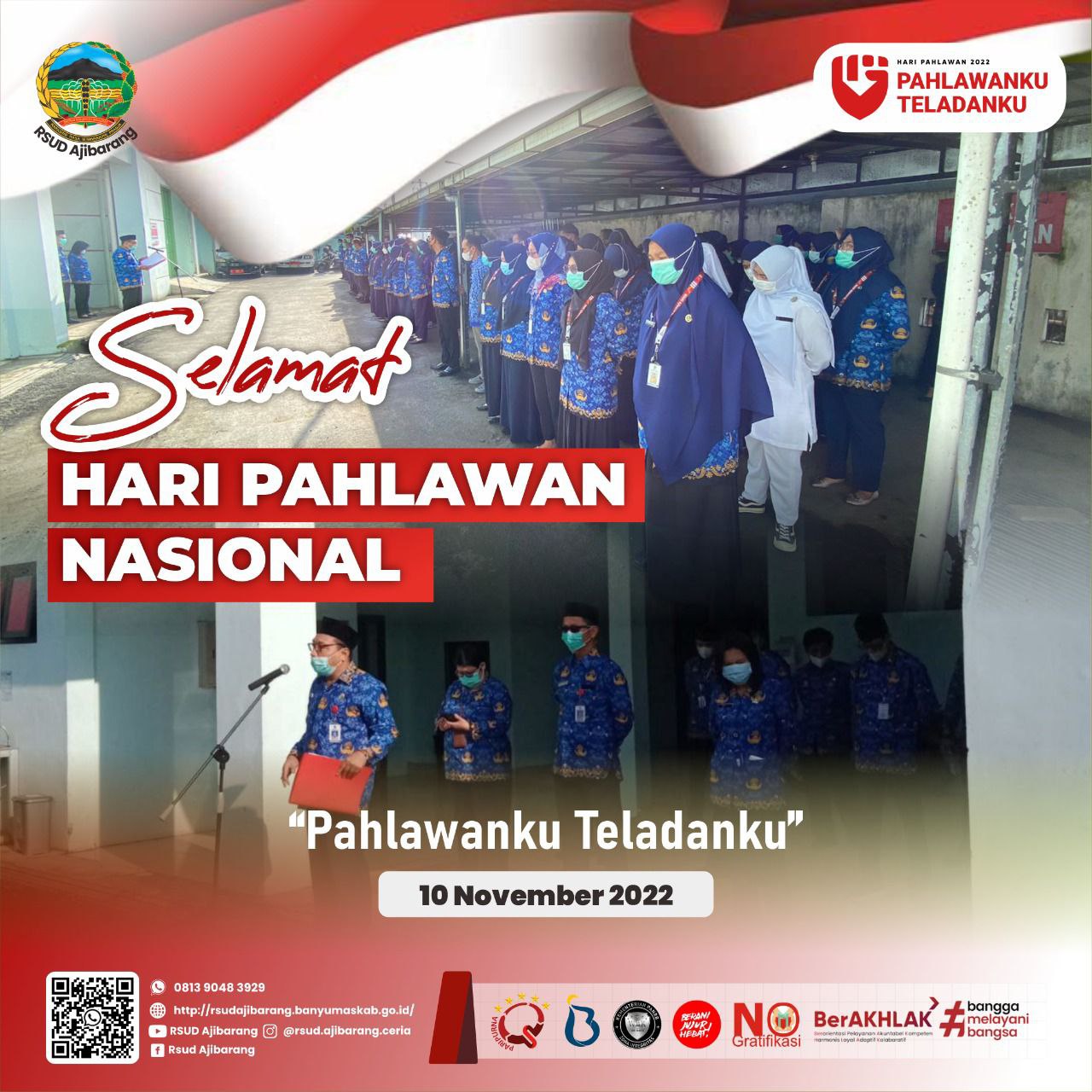 PAHLAWANKU TELADANKU || SELAMAT HARI PAHLAWAN 2022