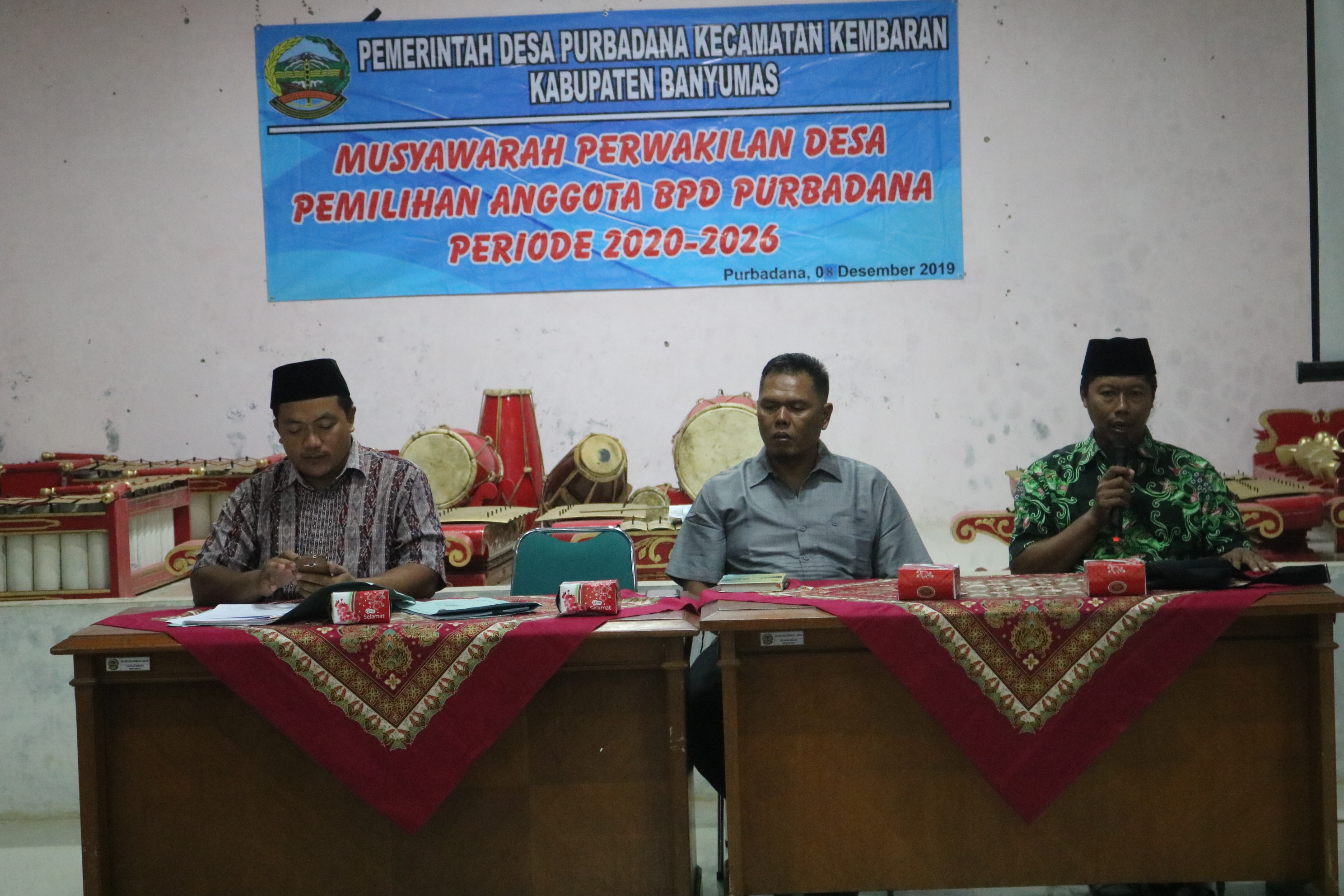 Musyawarah Desa Pemilihan Anggota BPD Purbadana masa Bhakti 2020-2026