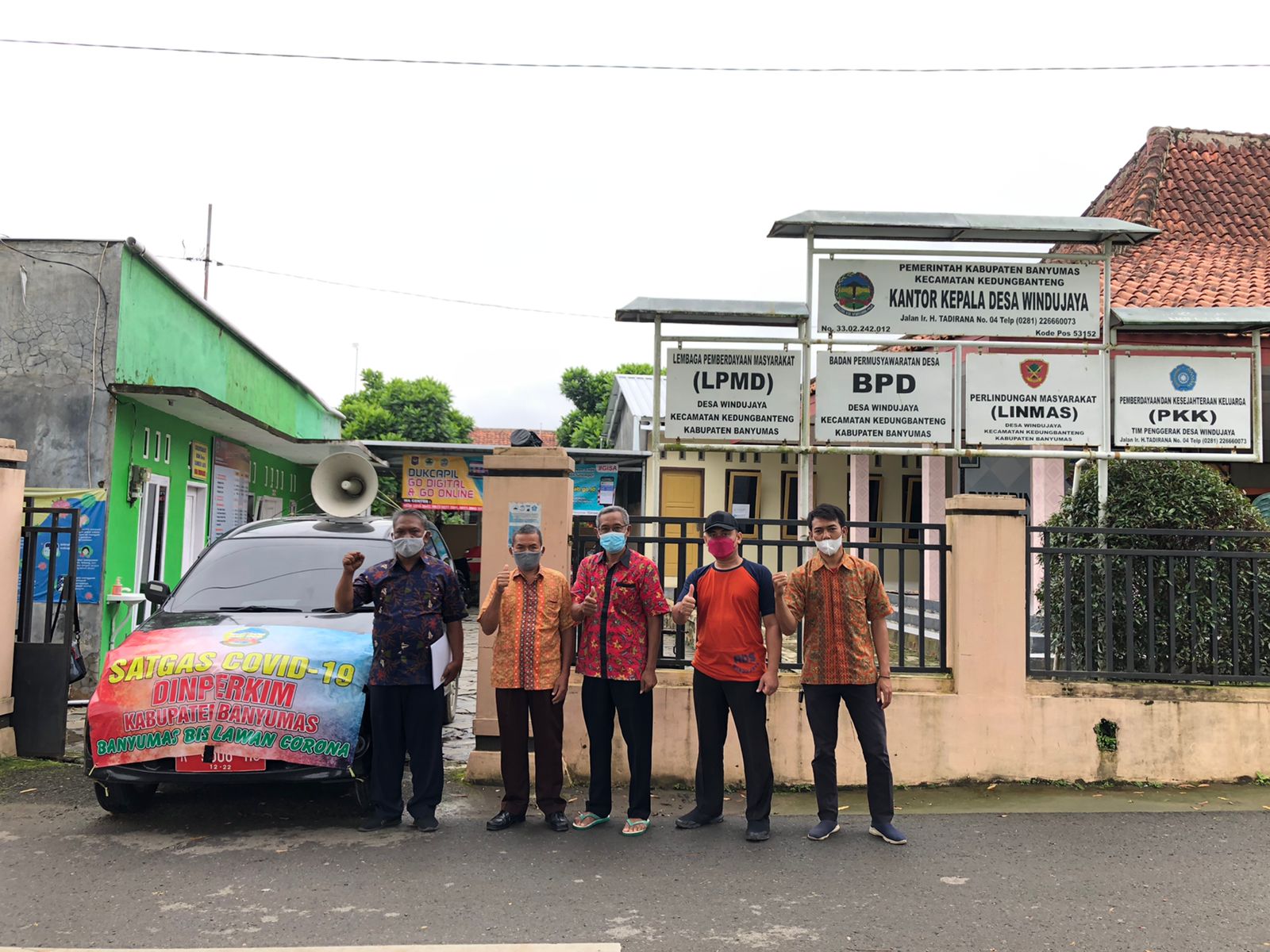 Woro-Woro Sosialisasi Protokol Kesehatan, Jiwong Jiga, dan Sukses Vaksin Covid 19 di Desa Windujaya dan Kalikesur Kecamatan Kedungbanteng