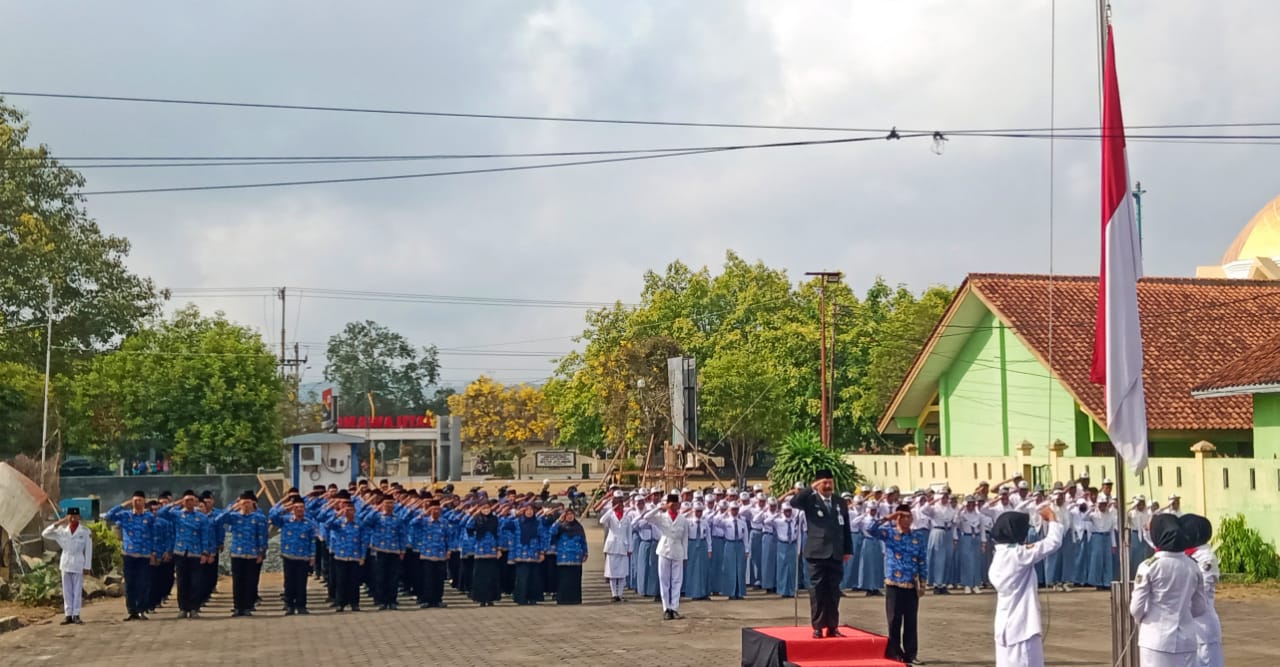 Upacara peringatan hari pahlawan Tingkat kecamatan Jatilawang Tahun 2023 