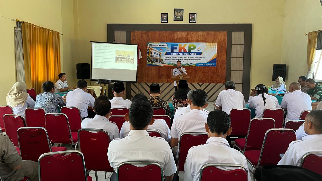 Forum Konsultasi Publik Kecamatan Gumelar Dorong Pelayanan yang Lebih Mudah dan Cepat