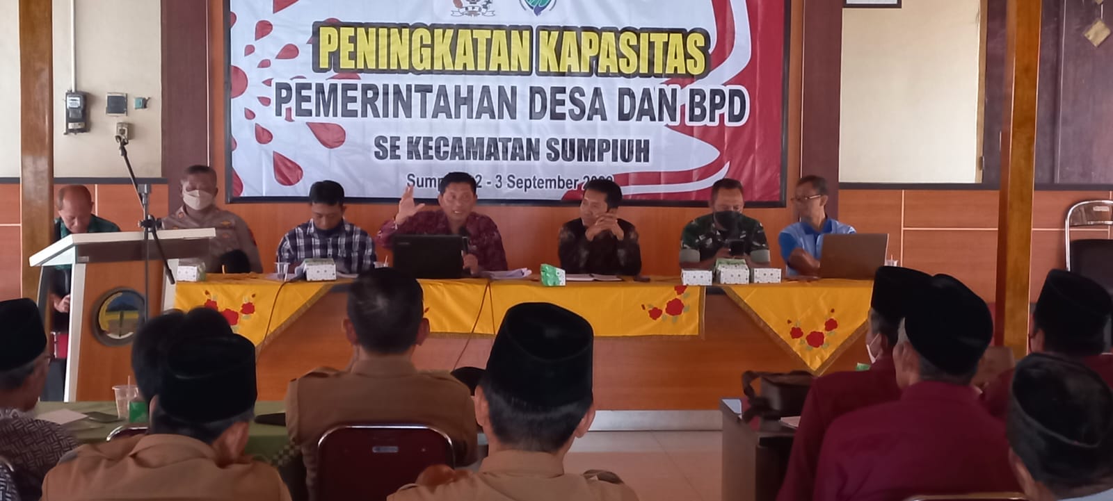 Bimtek Peningkatan Kapasitas Pemerintah Desa dan BPD  Se-Kecamatan Sumpiuh