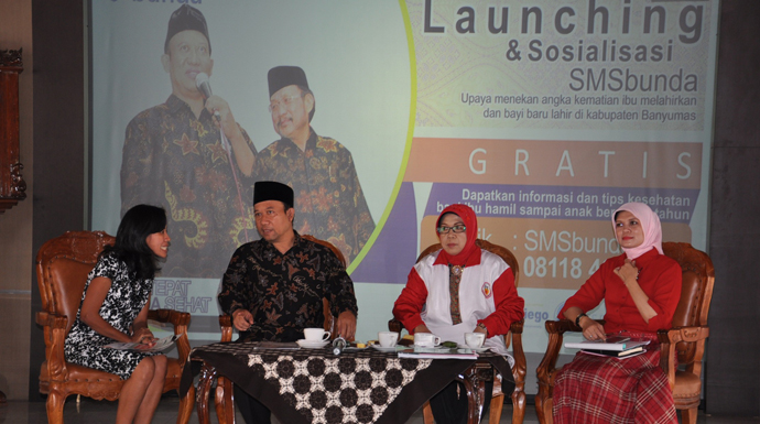 Launching & Sosialisasi SMS Bunda