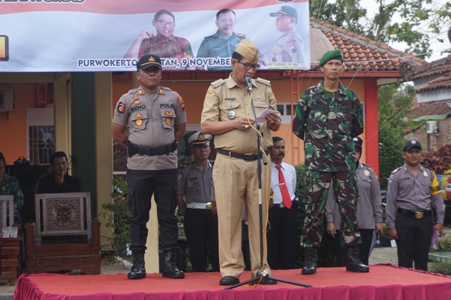 APEL BERSAMA MEMBANGUN SINERGITAS KEMITRAAN POLRI, DENGAN DINAS/INSTANSI, ORMAS DAN MASYARAKAT PURWOKERTO SELATAN