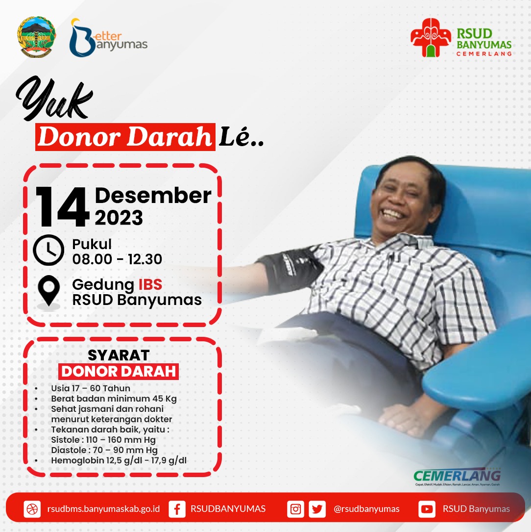 Donor Darah di RSUD Banyumas