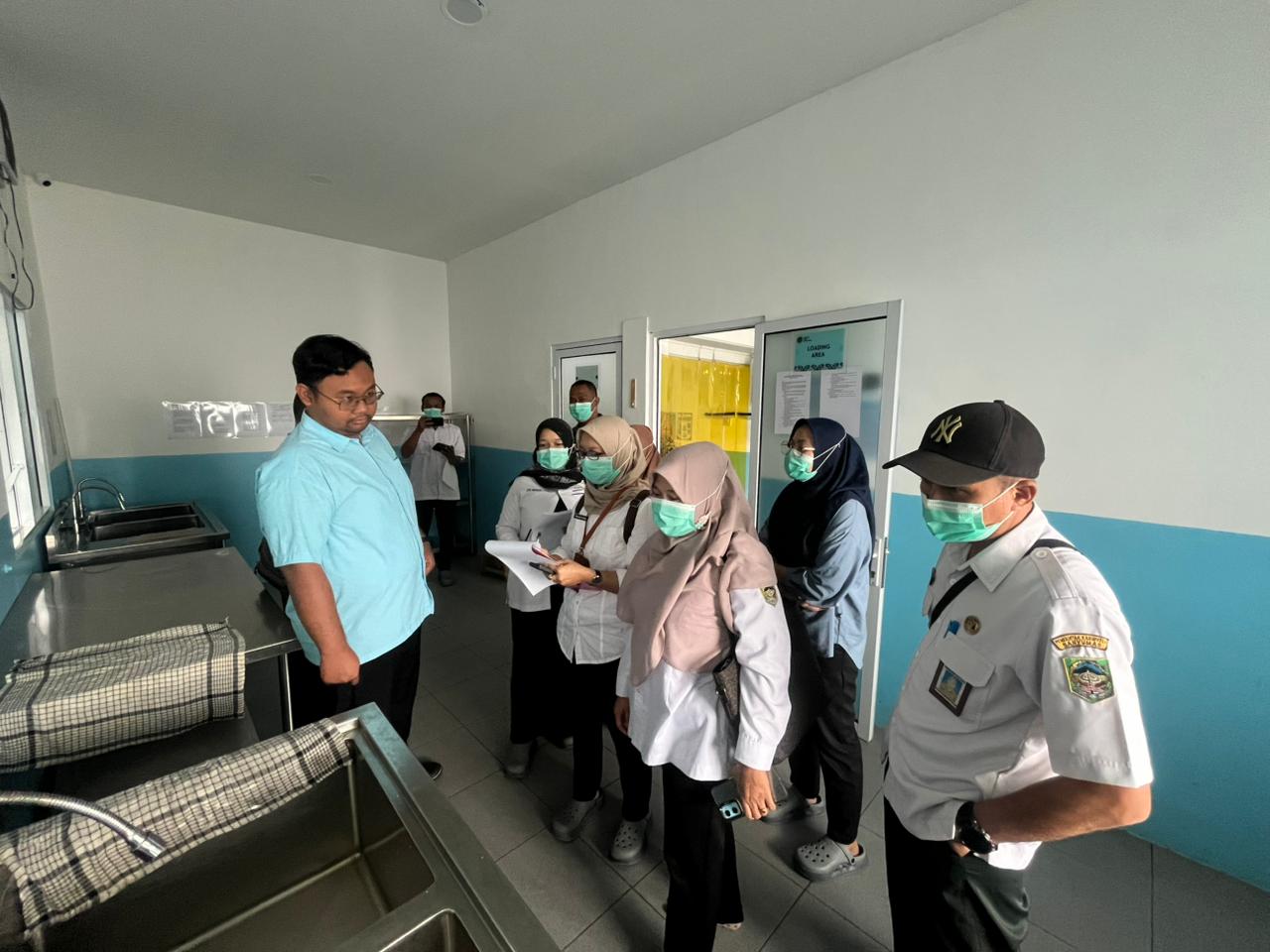 Camat Purwokerto Selatan Pimpin Monitoring dan Evaluasi Penyelenggaraan MBG di SPPG Sultan Agung Karangklesem