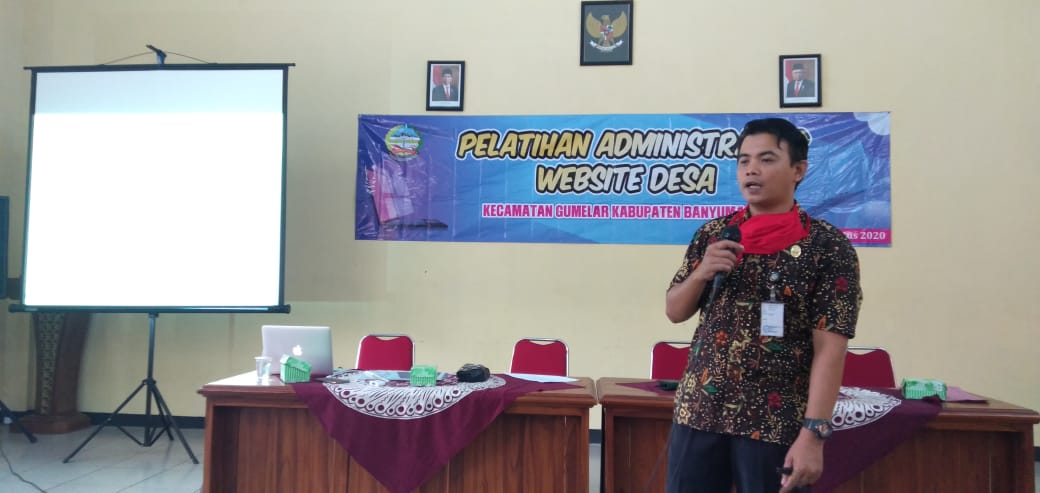 PELATIHAN WEBSITE DESA KARANGKEMOJING