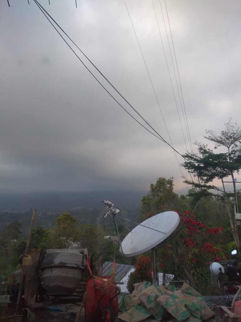 Pantauan Aktivitas Gunung Api Slamet oleh PVMBG Pos Pemantauan Gambuhan, Pemalang