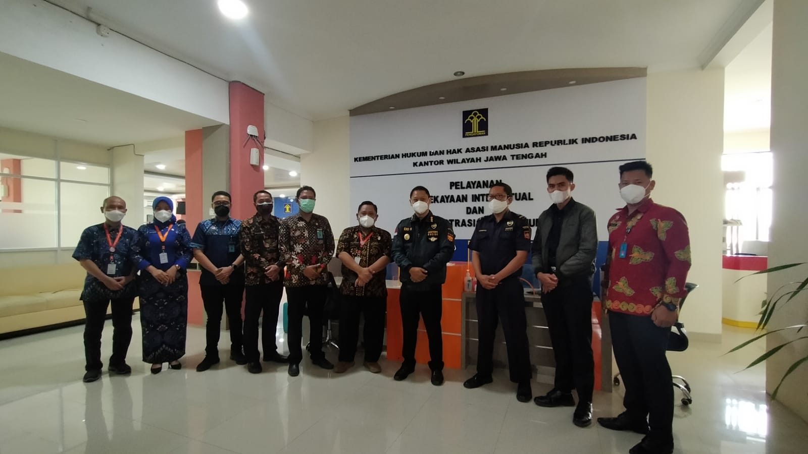 Penyampaian Progress Kinerja Pelayanan Perizinan DPMPTSP Serta OPD Teknis Terkait Lainnya Bersama BPK Provinsi Jawa Tengah