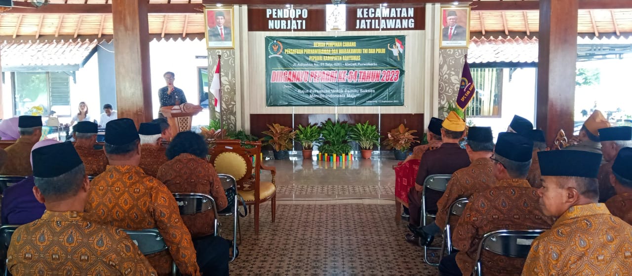 Peringatan HUT PEPABRI KE 65 Tingkat kabupaten Banyumas 