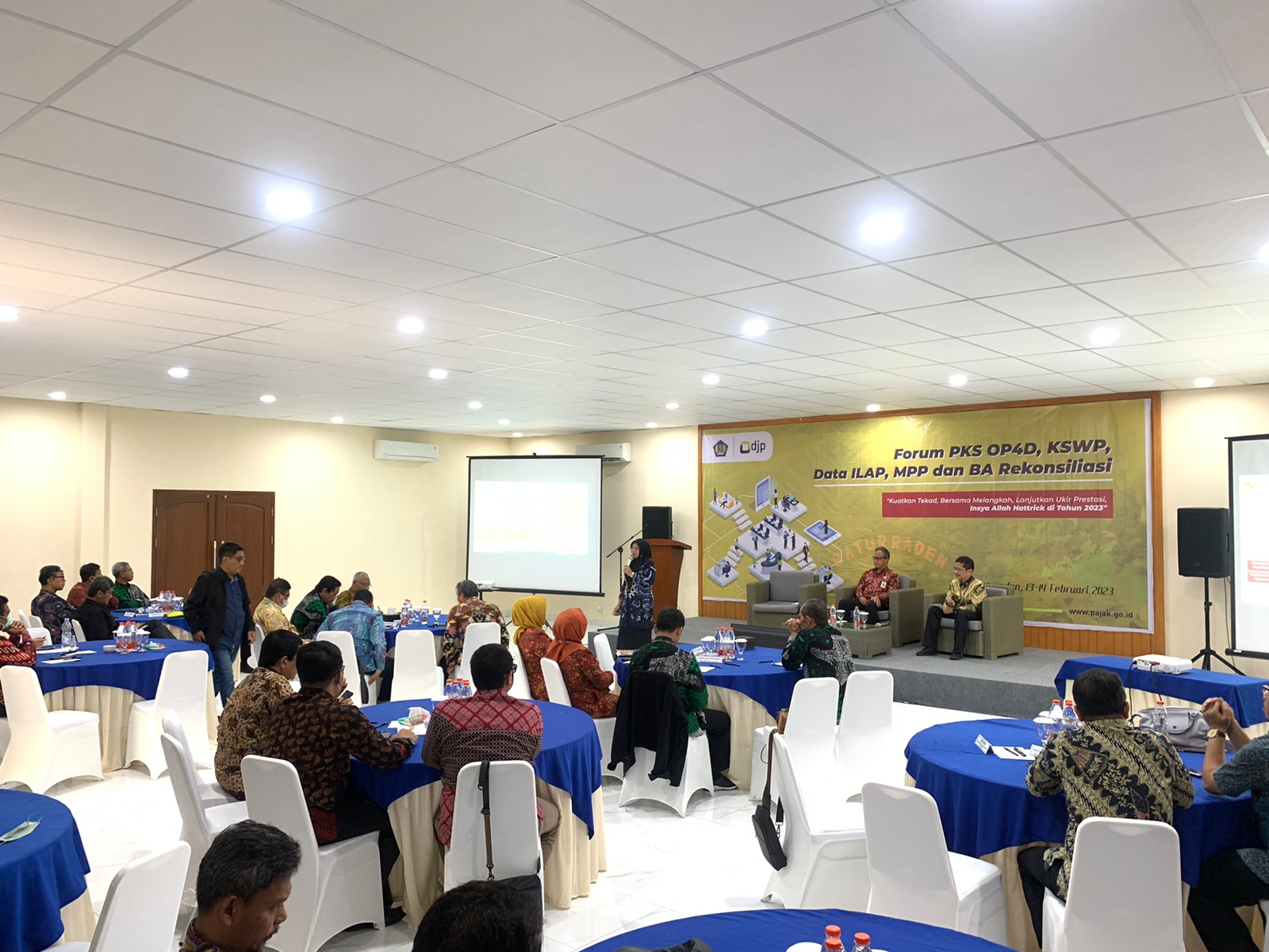 DPMPTSP Kabupaten Banyumas Menjadi Narasumber dalam Forum PKS OP4D, KSWP, Data ILAP, MPP dan BA Rekonsiliasi