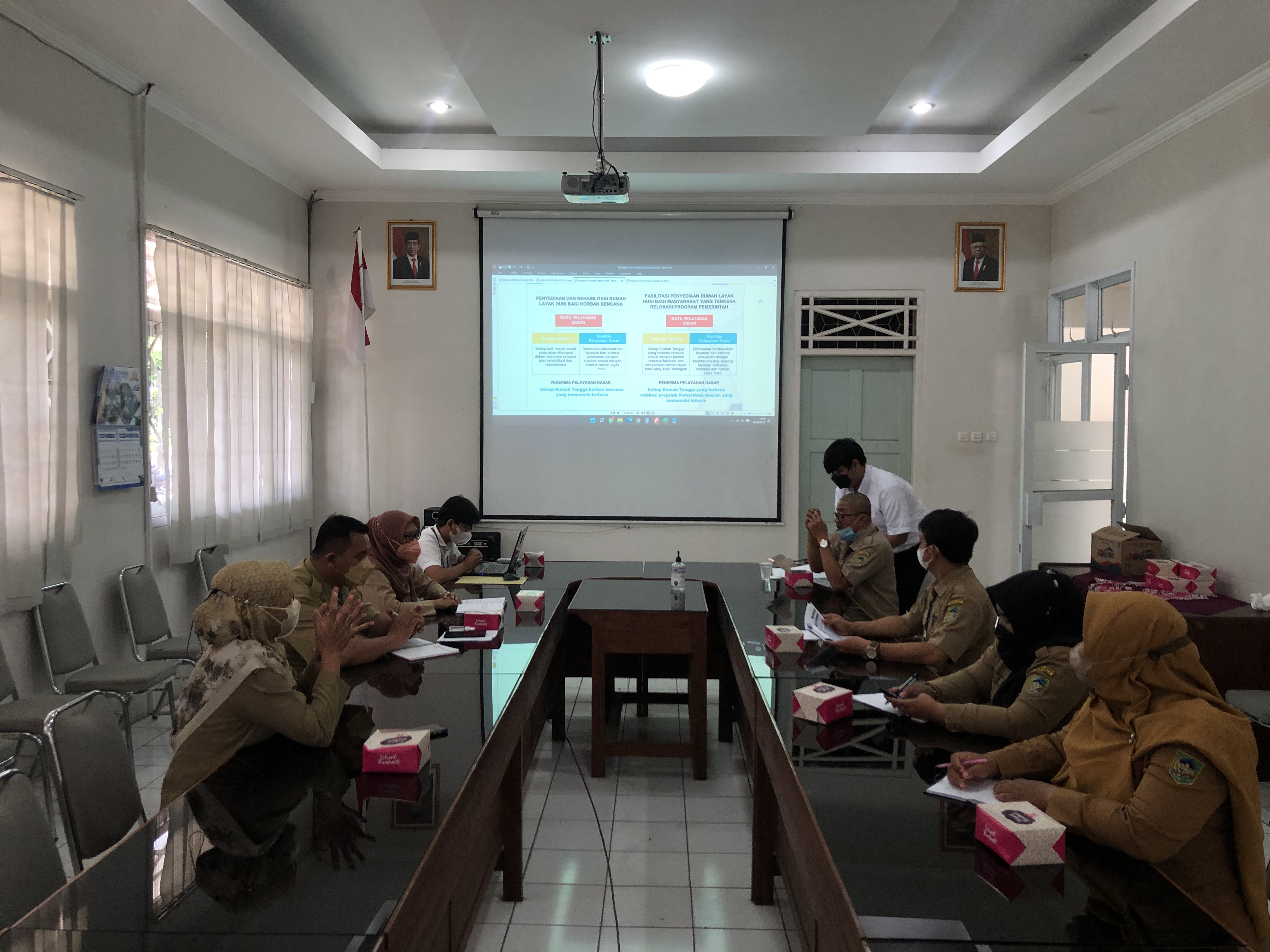 Rapat Koordinasi Pengisian SPM Perumahan Rakyat TA 2021