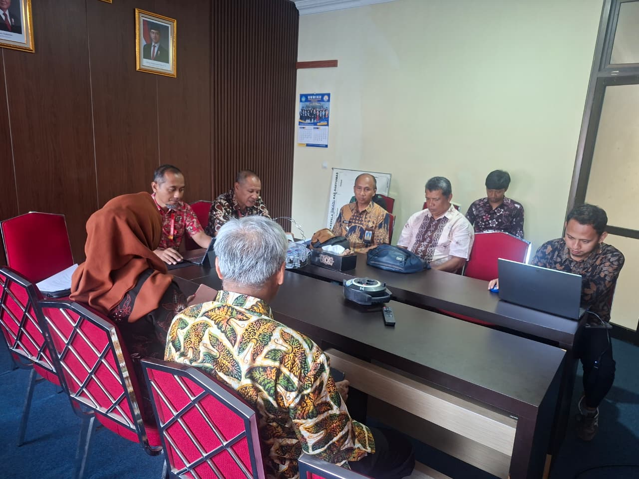 Camat dan Tiga Lurah Hadir di BKAD Banyumas, Bahas Penyelesaian Tanah KKMP