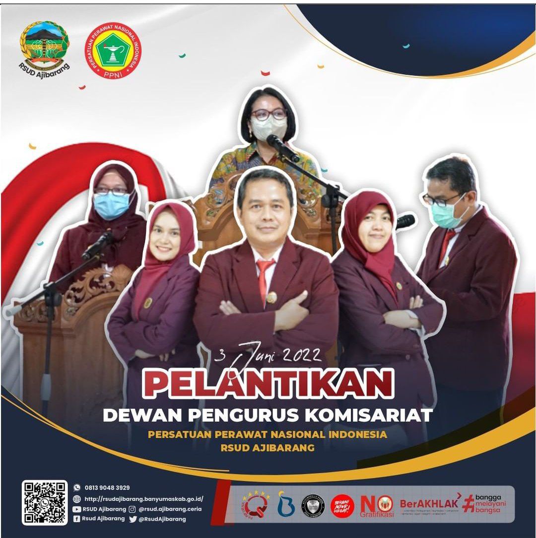 PELANTIKAN PENGURUS DPK PPNI RSUD AJIBARANG 2022-2027