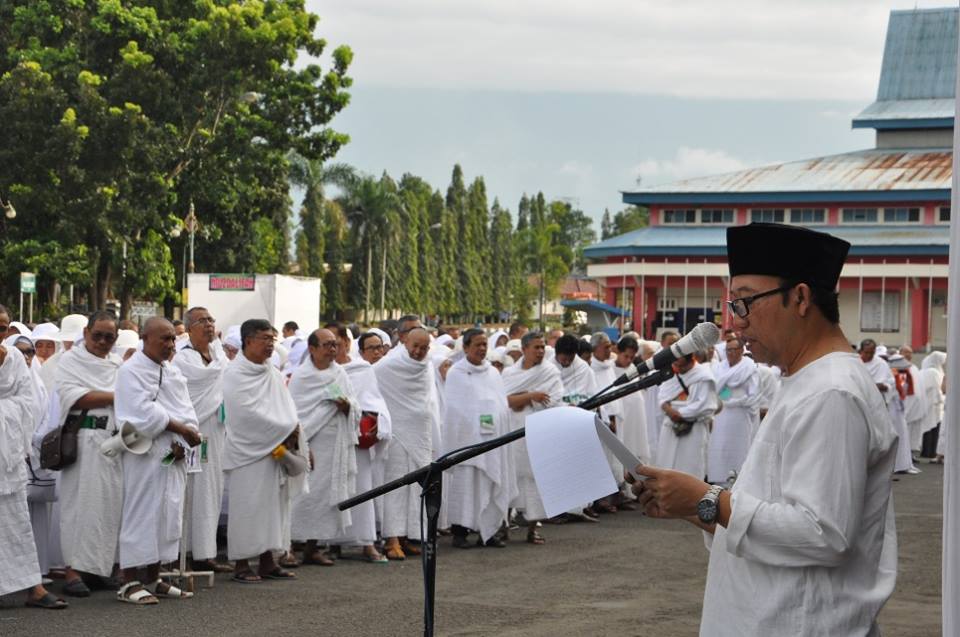 1.113 Jamaah Calon Haji Banyumas Ikuti Manasik