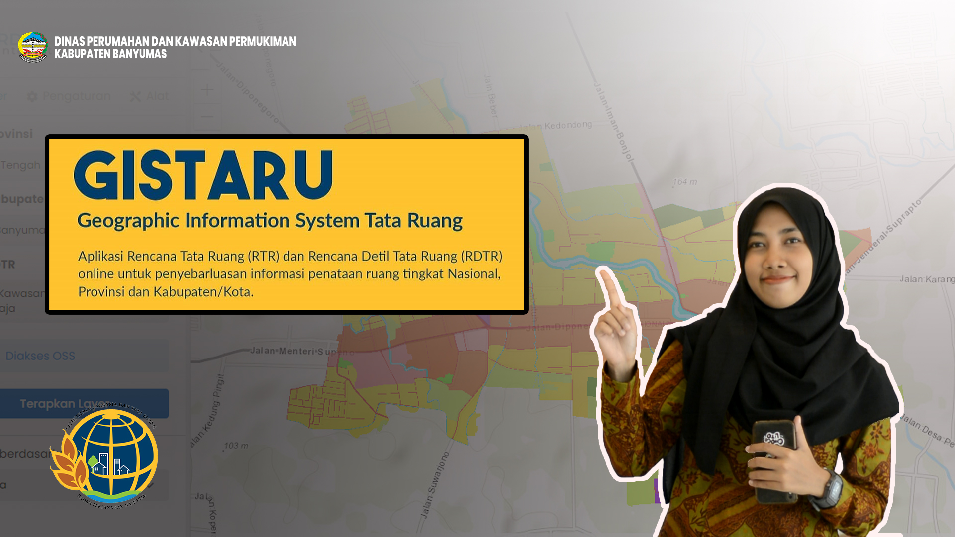 Berkenalan dengan aplikasi GISTARU (Geographic Information Sistem Tata Ruang)