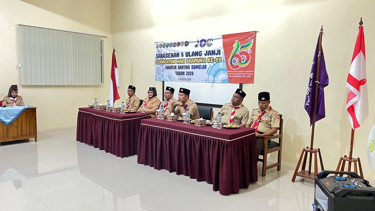 Sarasehan dan Ulang Janji Memantapkan Komitmen Pramuka Untuk Gumelar dan Indonesia
