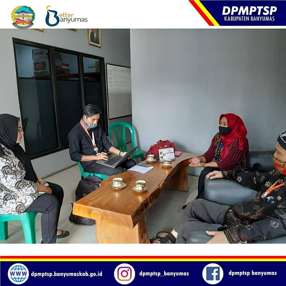 Monitoring lokasi proyek dan fasilitasi pelaporan LKPM Online di CV. Karya Purabaya