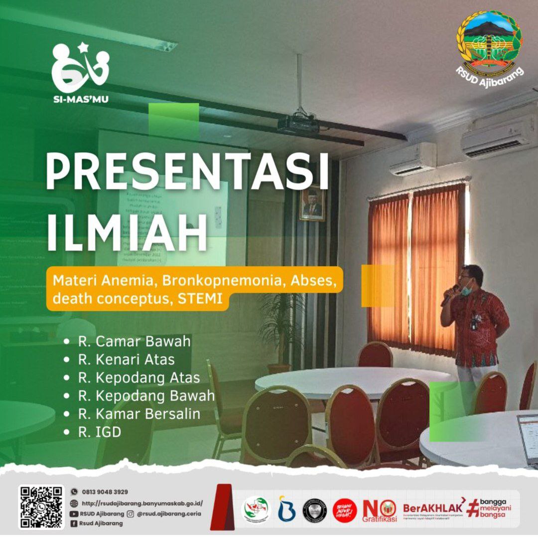 PERAWAT DAN BIDAN PELAKSANA PRESENTASI TENTANG ANEMIA, STEMI, ABSES, DEAT CONSEPTUS, DAN BRONKOPNEUMONIA II PRESENTASI ILMIAH GELOMBANG I