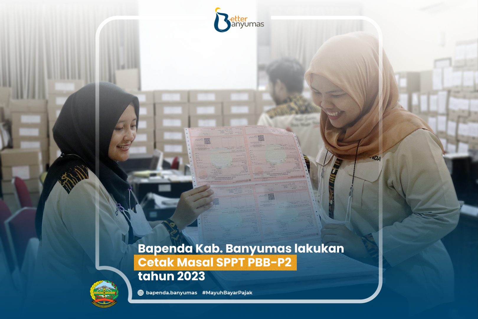 CETAK MASAL SPPT PBB-P2 Tahun 2023