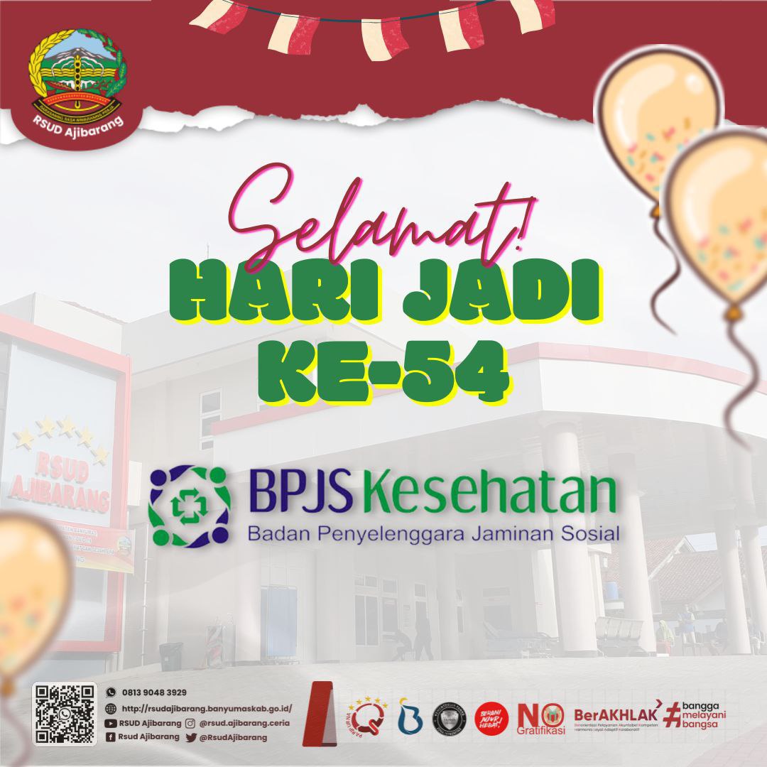 SELAMAT HARI JADI KE-54 BPJS KESEHATAN TAHUN 2022